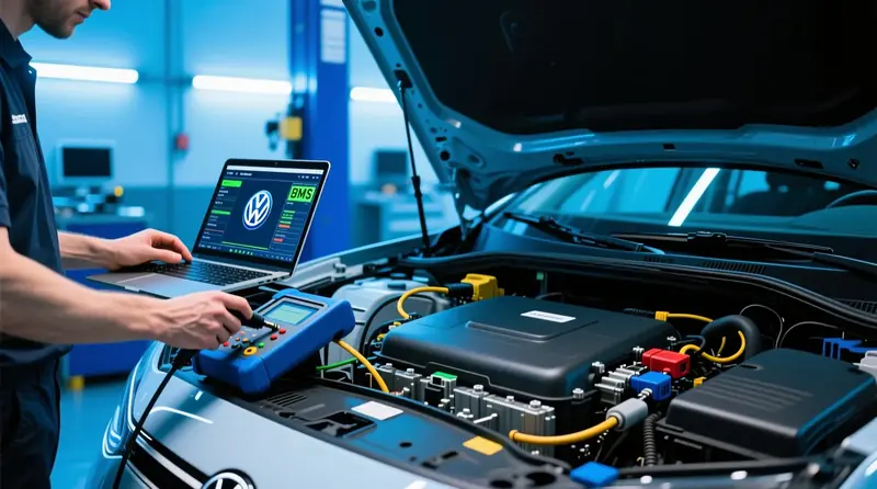 BMS gedimų diagnozavimas elektromobilyje: praktiniai sprendimai