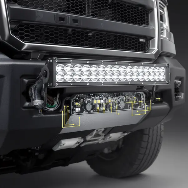 EMC reikalavimai LED bar žibintams automobilyje