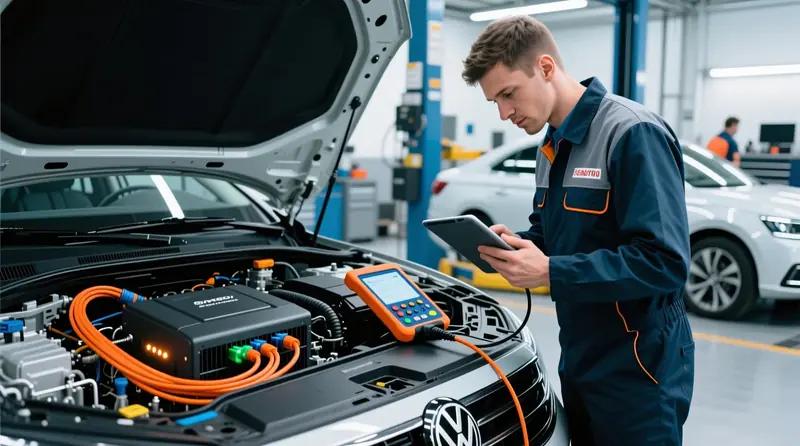 Regeneratyvinio stabdymo gedimų diagnostika hibriduose