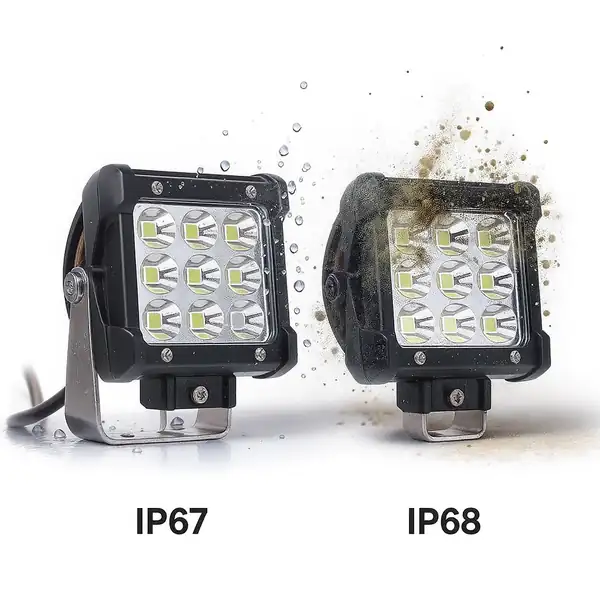 IP68 vs IP67: LED bar žibintai ekstremalių sąlygų automobiliams