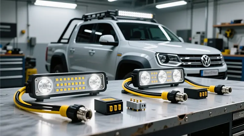 Laidų komplektai 2 vs 3 žibintams: kainos ir jungtys