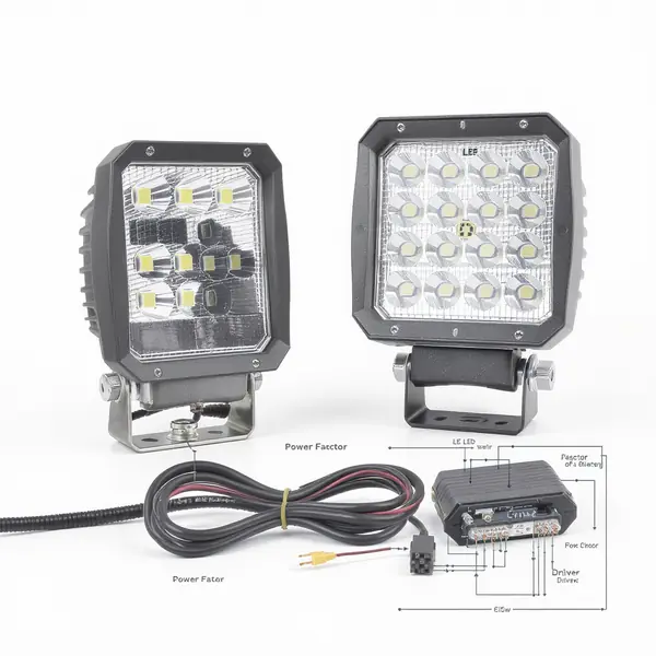 LED darbo žibintų harmonikos: elektros sistemos efektyvumas