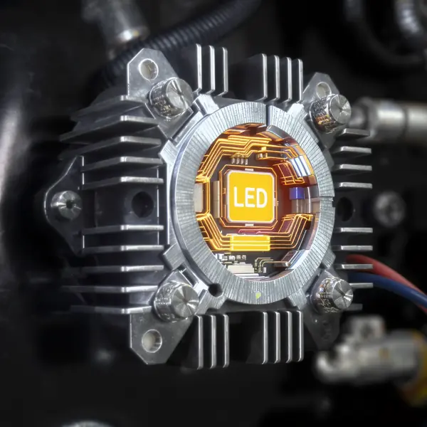 LED modulio terminis valdymas ir efektyvumo testai - realių darbo sąlygų poveikis automobiliniams žibintams
