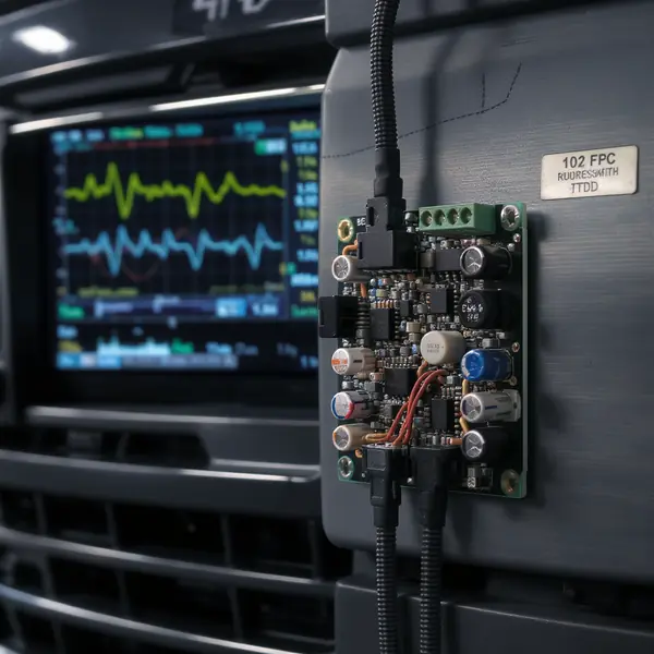 LED vairuotojų grandinių THD matavimas ir harmonikų iškraipymų analizė transporto priemonių elektros sistemose