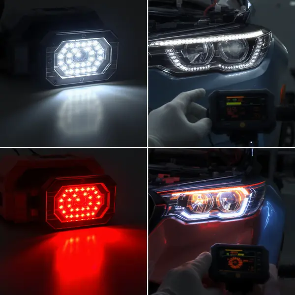 LED žibintų spalvos temperatūros ir melanopinės šviesos reakcijos poveikis vairuotojų cirkadininiams ritmams