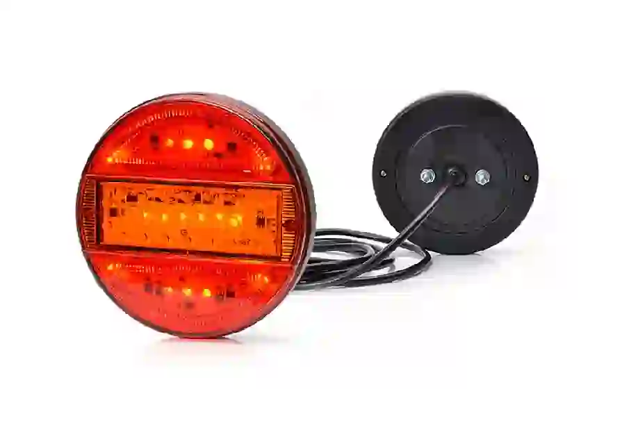 Apvalūs LED galiniai žibintai