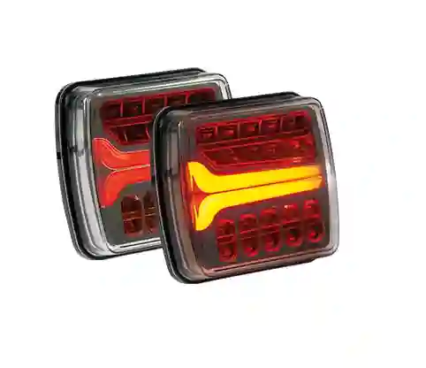 Kvadratiniai LED galiniai žibintai