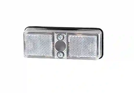 Balti halogeniniai šoniniai gabaritiniai žibintai