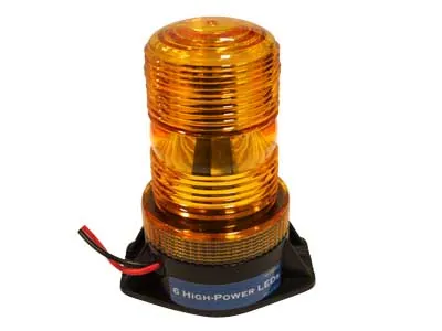 AXIXTECH Mini LED Švyturėlis 6x1W Gintarinės Spalvos IP65 - Ledbarzibintai.lt