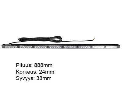 AXIXTECH LED Švyturėlių Panelė su 8 Moduliais Specialiajai Technikai - Ledbarzibintai.lt