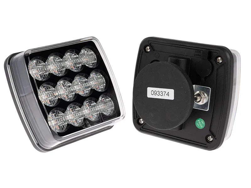 OPTIBEAM Dark Phantom Belaidis LED Galinių Žibintų Komplektas su 7-pin Jungtimi - 12-24V, IP67 - Attēls 5