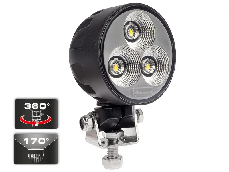 BULLBOY AGRILINE LED Darbo Žibintas 3200lm Su 360° Pasukimu
