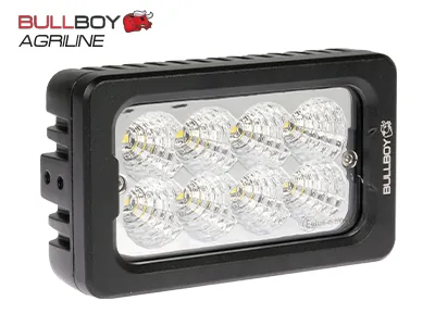 BULLBOY AGRILINE LED Darbinis Žibintas 6800lm IP68 Traktoriams - Ledbarzibintai.lt