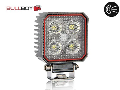 BULLBOY LED Darbinis Žibintas Osram S8 24W 2200lm IP69K - Ledbarzibintai.lt