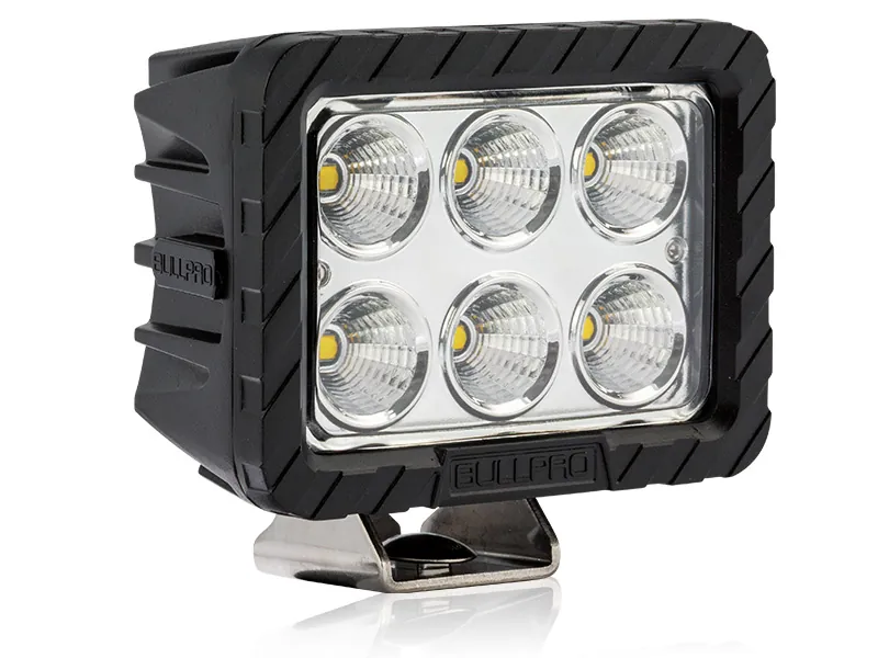BULLPRO LED Darbo Žibintas 6x20W CREE 7000lm IP69K ADR - Ledbarzibintai.lt