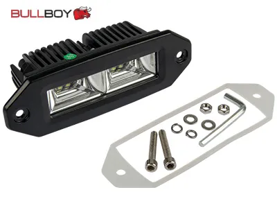 BULLBOY LED Darbo Žibintas Įleidžiamas 2000lm IP67 - Attēls 4