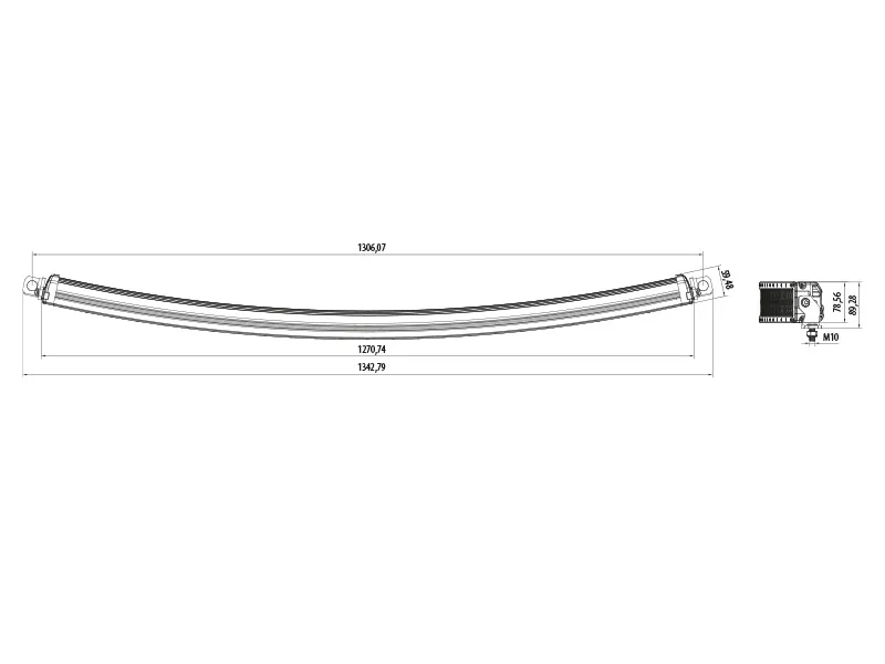 BULLPRO LED Darbo Žibintai Panelė 57600lm IP69K Profesionaliam Naudojimui - Attēls 5