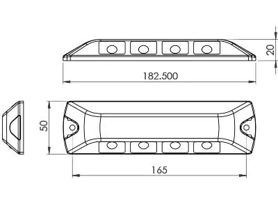 NAN LED Darbo Žibintas SceneLight 1248lm IP67 - Attēls 4