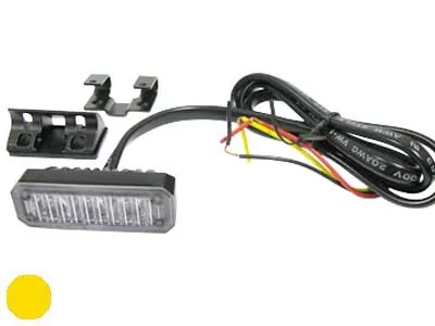 AXIXTECH LED Horizontalus įspėjamasis žibintas, ECE-R65 Class 1, 12-24V, IP67