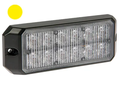 AXIXTECH Horizontalus LED signalininis žibintas | Gintarinės spalvos | Atsparus dulkėms ir drėgmei | 11-30V | SAE/ECE R65