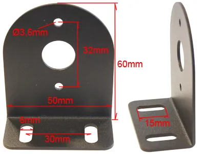 L-profilio tvirtinimo laikiklis LED žibintų galvutėms 1603-300548 arba 1603-300549 - Universalus montavimo sprendimas