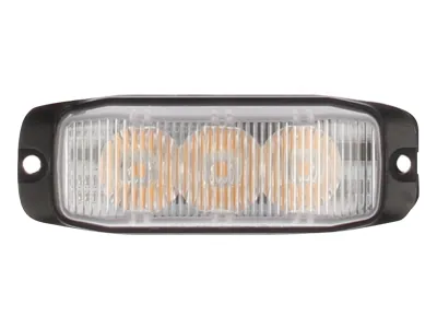 Horizontalus LED signalinės šviesos prožektorius su 19 skirtingų mirksėjimo alternatyvų, ECE R65 sertifikuotas, 12-24V