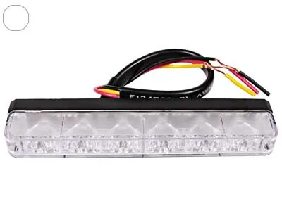 AXIXTECH LED Horizontalus Įspėjamasis Žibintas - 6 LED, 12-24V, ECE R10, SAE J595 Klasė 1 - Attēls 2