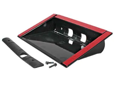 Priekinio stiklo gaubto komplektas ES6 švyturėliams, savilipės juostelės tvirtinimas, lenktas guminis pagrindas