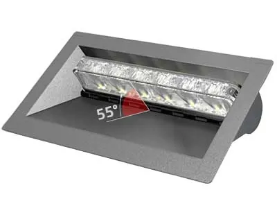 Priekinio stiklo montavimo rinkinys ES6 švyturėliams - Lankstus tvirtinimas su 55° reguliavimo galimybe - Attēls 2