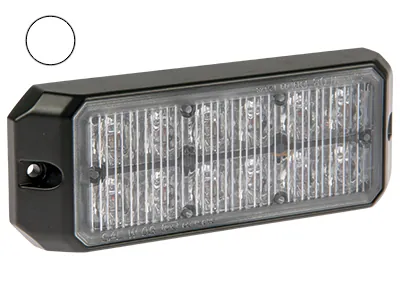 AXIXTECH LED Horizontalus įspėjamasis žibintas su 12 galingais LED, 25 mirksėjimo režimais, IP67, 11-30V