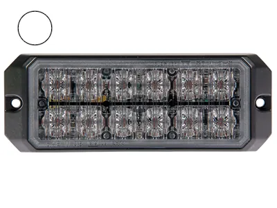 AXIXTECH LED Horizontalus įspėjamasis žibintas su 12 galingais LED, 25 mirksėjimo režimais, IP67, 11-30V - Attēls 2
