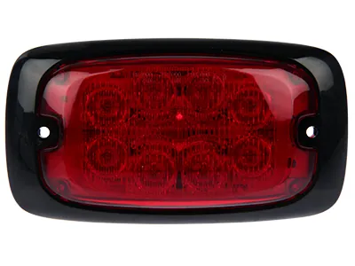 AXIXTECH LED Horizontalus Signalinis Žibintas - Raudonas Švyturėlis su 16 Mirksėjimo Režimų, IP67, 12-24V - Attēls 2