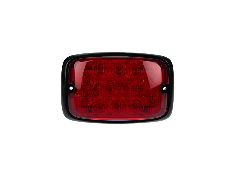 AXIXTECH R6 paviršinis LED įspėjamasis žibintas, raudonas - Attēls 2