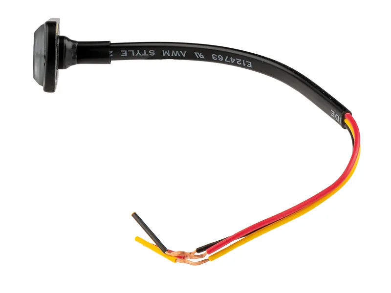 OPTIBEAM Dark Phantom LM6 LED Įspėjamasis Horizontalus Žibintas - Geltonas, 6 LED, 12-24V, ECE R65/R10 Sertifikuotas - Attēls 4