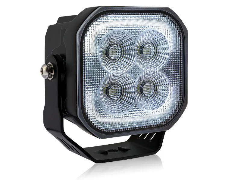 BULLPRO LED Darbo Žibintas BULLY 6000 su Pozicijos Šviesa IP69K - Attēls 3