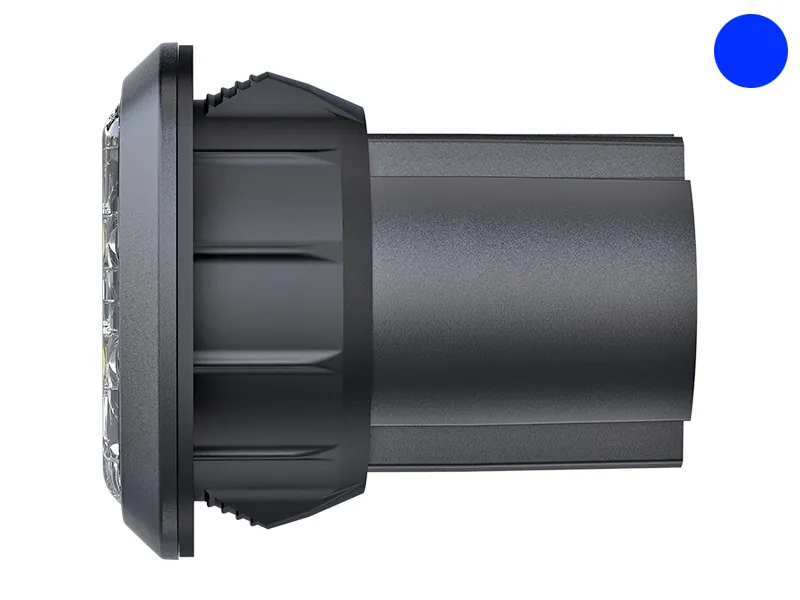 Axixtech Crown Series LED įspėjamasis žibintas - 270° matomumas, ECE R65, 12-24V, IPX7 atsparumas - Attēls 3