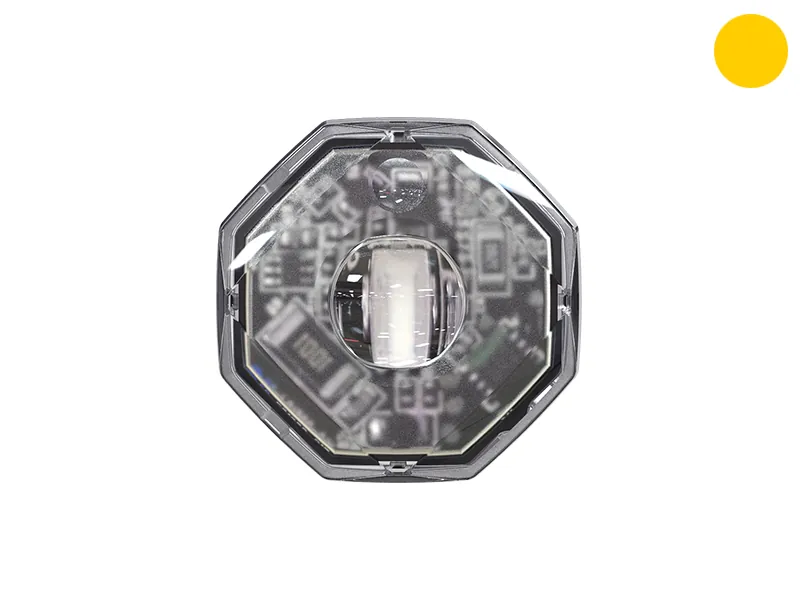 Axixtech Octa-Fit LED Įspėjamasis Žibintas, ECE R65 Patvirtintas, 12-24V, 540lm, Mažų Gabaritų