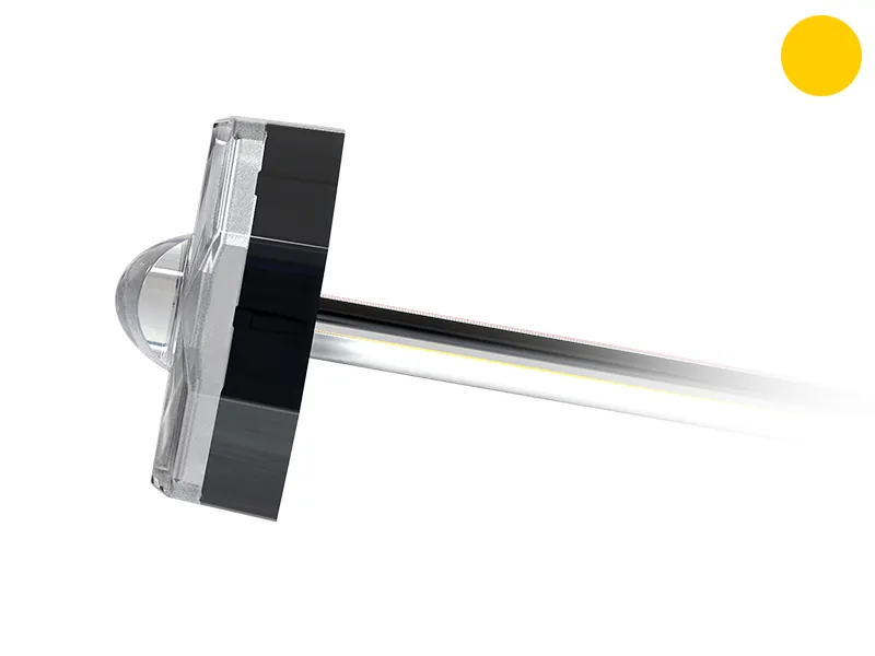 Axixtech Octa-Fit LED Įspėjamasis Žibintas, ECE R65 Patvirtintas, 12-24V, 540lm, Mažų Gabaritų - Attēls 3