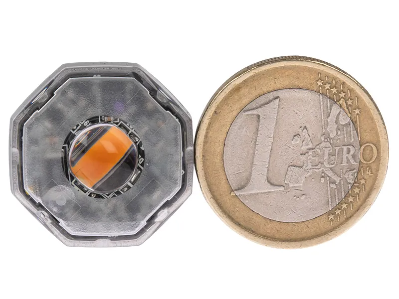 Axixtech Octa-Fit LED Įspėjamasis Žibintas, ECE R65 Patvirtintas, 12-24V, 540lm, Mažų Gabaritų - Attēls 5