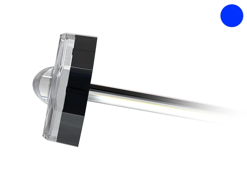 Axixtech LED įspėjamasis žibintas Octa-Fit, 12-24V, 242lm, ECE R65 patvirtintas - Attēls 3