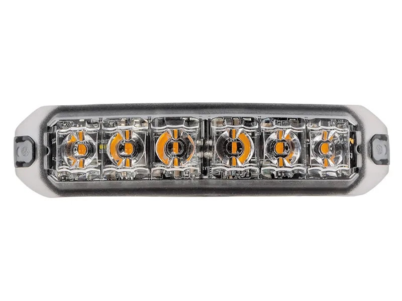 Optibeam FLEX LM6 Lankstus įspėjamasis žibintas - 12-24V, 6 galingi LED, atsparus oro sąlygoms, IP67 - Attēls 2
