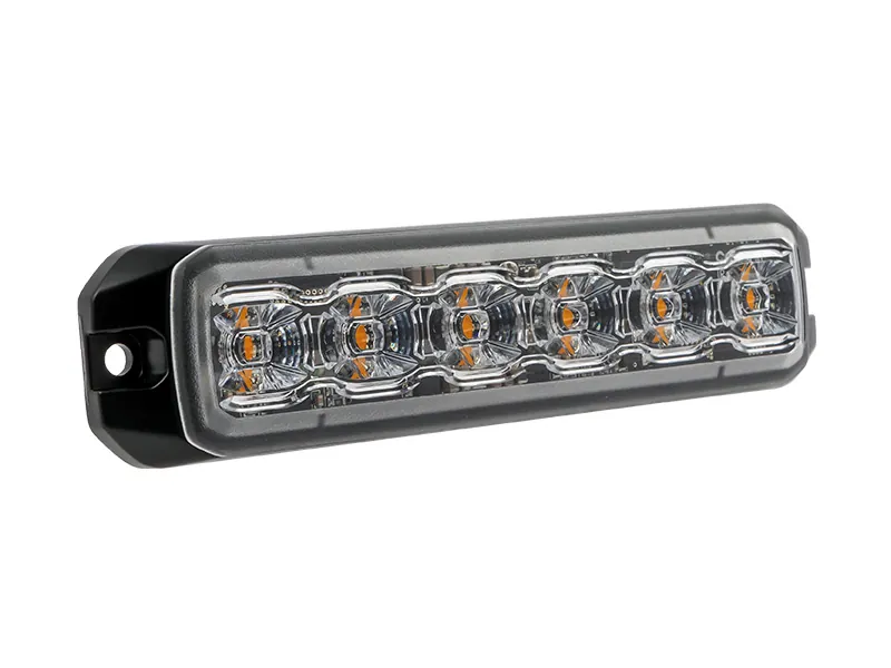Optibeam Vector Six ICAO/MIL LED įspėjamasis žibintas, 12V, ECE R65 Class 2, MIL-STD-461G sertifikuotas
