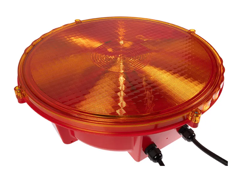 LED Įspėjamasis Žibintų Komplektas 12/24V, 4 LED Didelės Galios Diodai, EN12352 Sertifikuotas - Attēls 6