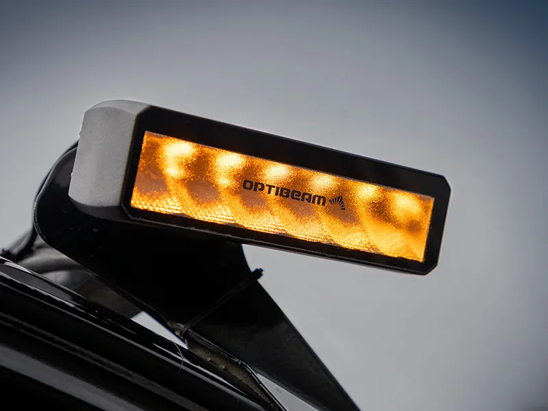 OPTIBEAM SlimX Flash LED Darbo Žibintas su Įspėjimo Funkcija 3060lm IP68 - Attēls 9
