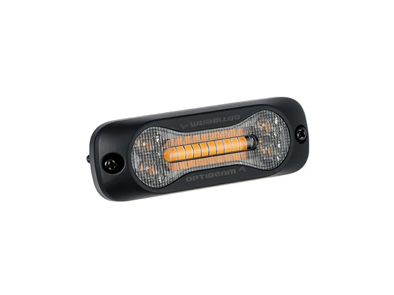 OPTIBEAM Dark Phantom SX3 LED įspėjamasis žibintas, oranžinis, ECE R65 Class 2 - Attēls 3