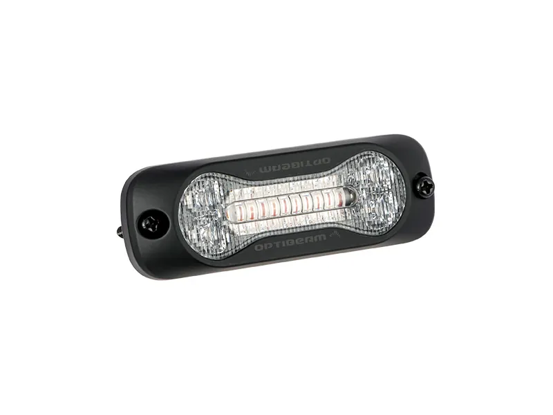 OPTIBEAM Dark Phantom SX3 LED įspėjamasis žibintas, raudonas, ECE R65 Class 2 - Attēls 3