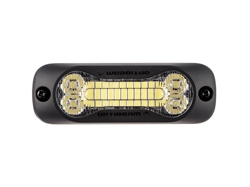 OPTIBEAM Dark Phantom SX3 LED įspėjamasis žibintas, baltas - Attēls 2