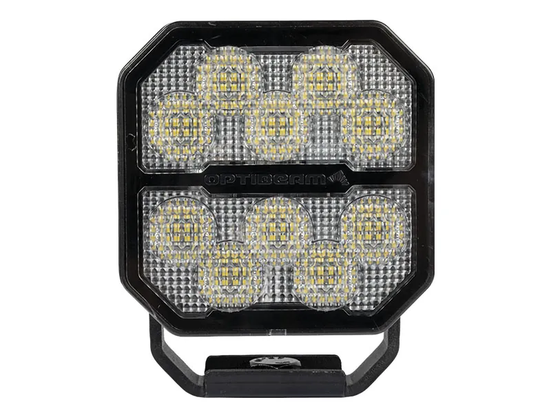 OPTIBEAM Elites 4 Flood LED darbo žibintas 60W, 5000lm, 9-32V, IP68 - Attēls 2