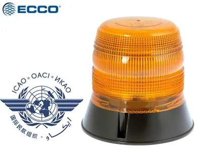 ECCO LED Švyturėlis Oro Uosto Technikai IP65 Gintarinės Spalvos