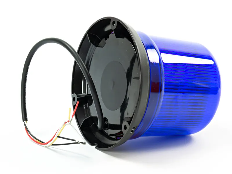 AXIXTECH LED Švyturėlis su 11 Mirksėjimo Programų, Mėlynas, Prisukamas, IPX5, 12-24V - Attēls 2